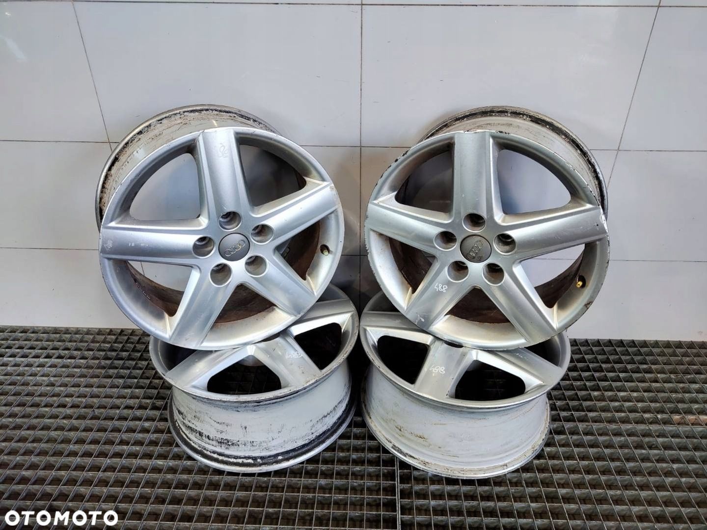 FELGI ALUMINIOWE ALUFELGI 5X112 7.5J 17" R17 ET45 AUDI A6 C5 C6 - 1