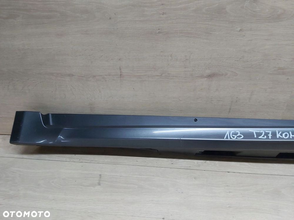 Toyota Avensis T27 LIFT 15 - 18r listwa progowa lewa nakładka progu - 3