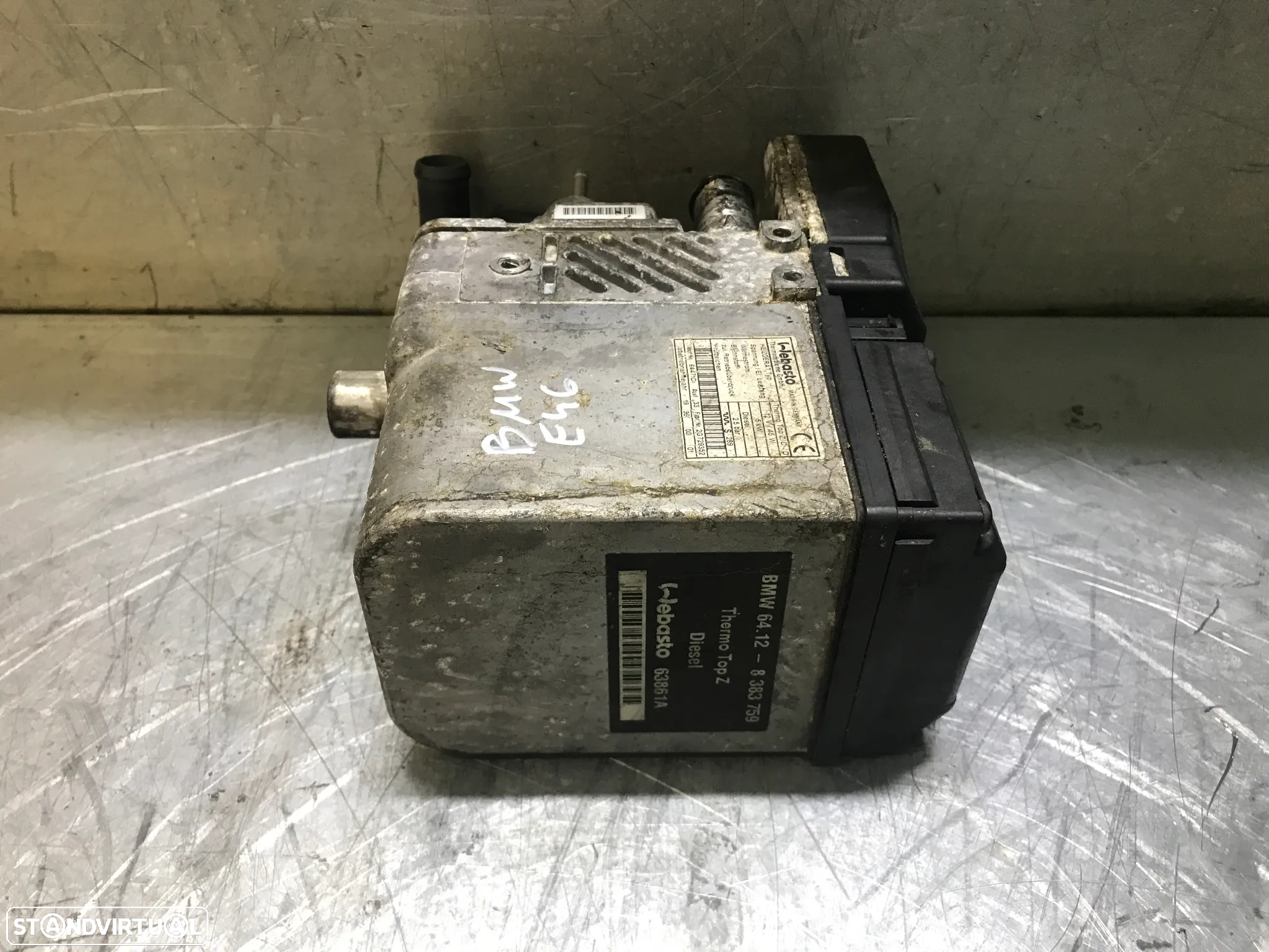 AQUECEDOR / SOFAGEM DE PARQUE BMW 320D E46 6412-8383759 - 2
