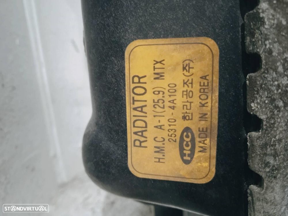 RADIADOR AGUA HYUNDAI H-1 / STAREX LIMUSINA 2000 - 2