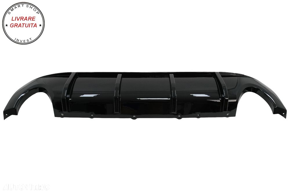 Pachet Exterior Complet Aero BMW Seria 1 F40 (2019+) M Sport Design Negru Lucios- livrare gratuita - 10