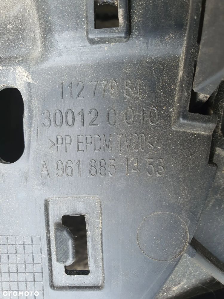 Grill, atrapa maski Mercedes Antos A9618851453 - 7