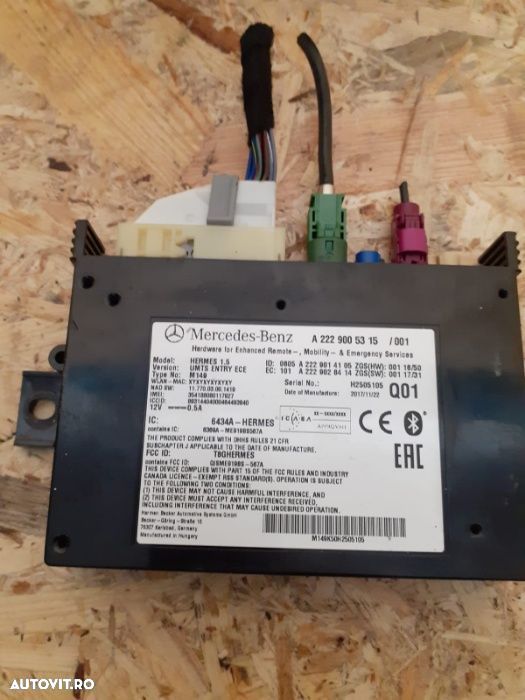 Modul Bluetooth Mercedes CLA GLA W117 X156 BCU - 1
