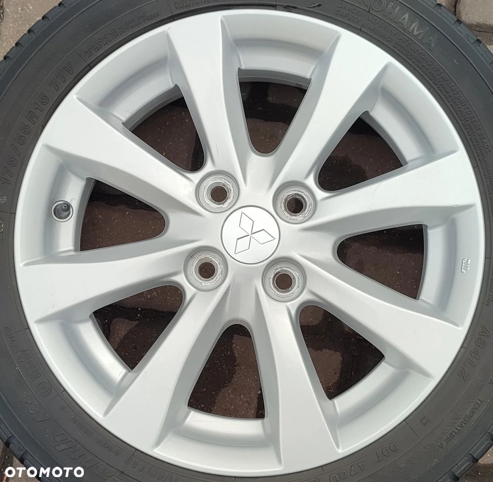 Felgi Aluminiowe Oryg. Mitsubishi Space Star Colt 15 Cali 4x100 5Jx15 Et46 Bdb !! Starogard Gdański - 2
