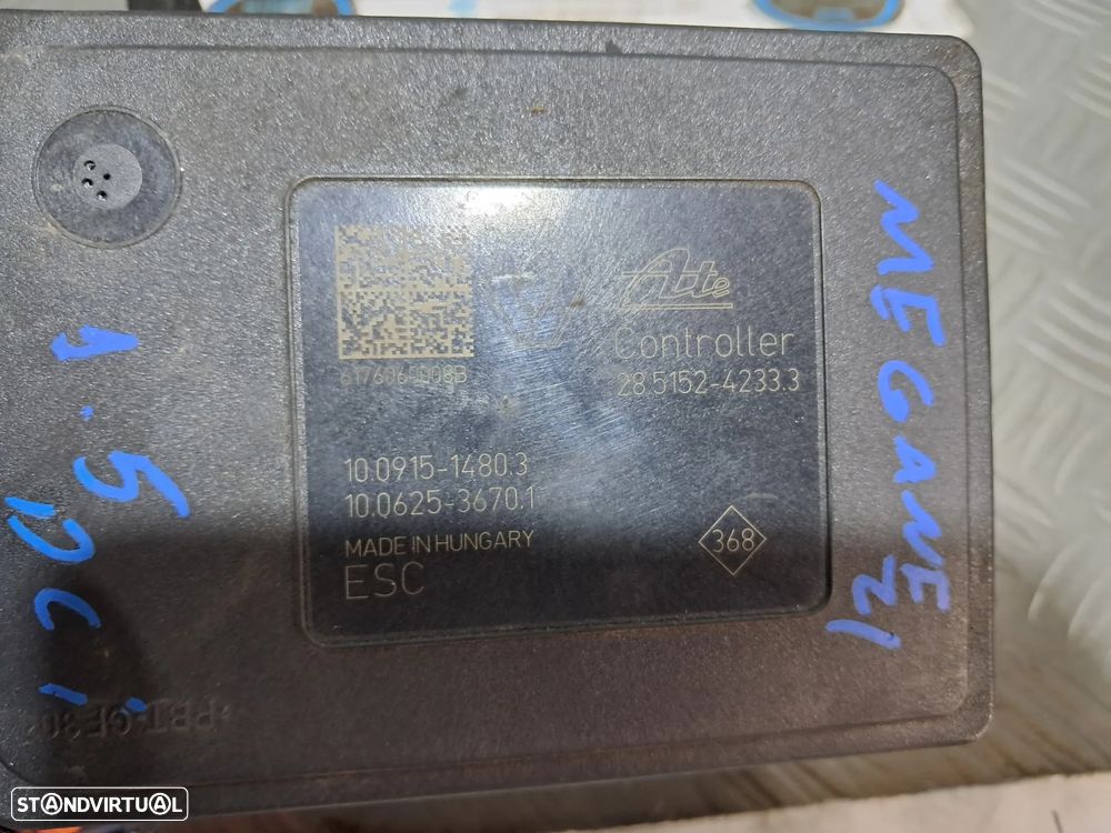 ABS Renault Megane IV 4 ref. 476607355r - 4