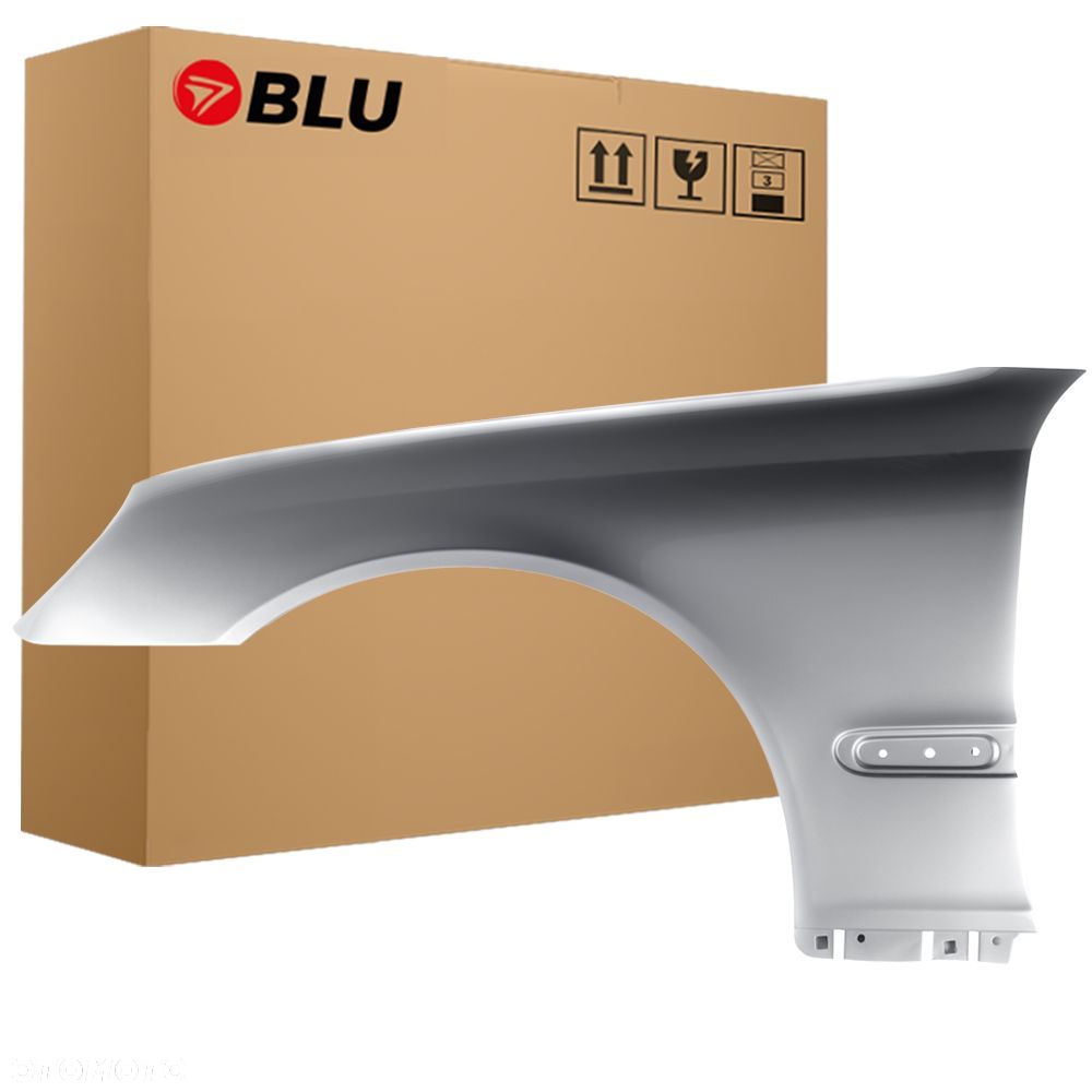 BLU Błotnik MERCEDES C W203 744 lewy srebrny 00-07 przód BrillantSilber - 1