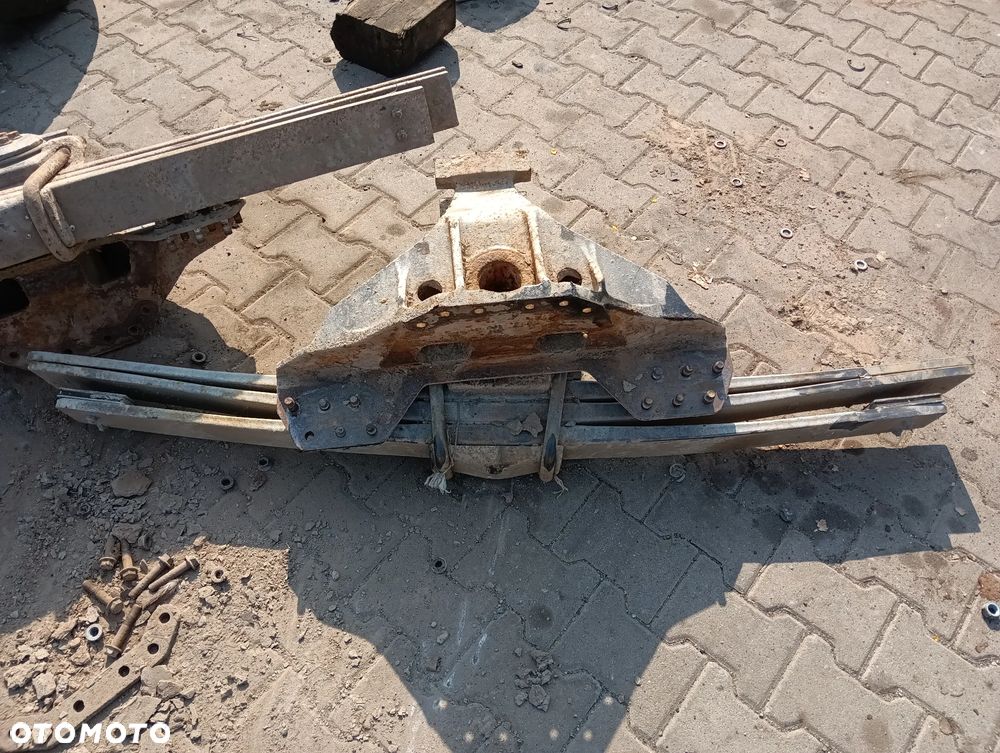 Kolyska sanki wozek resor resory man tga tgs 8x4 6x4 - 2