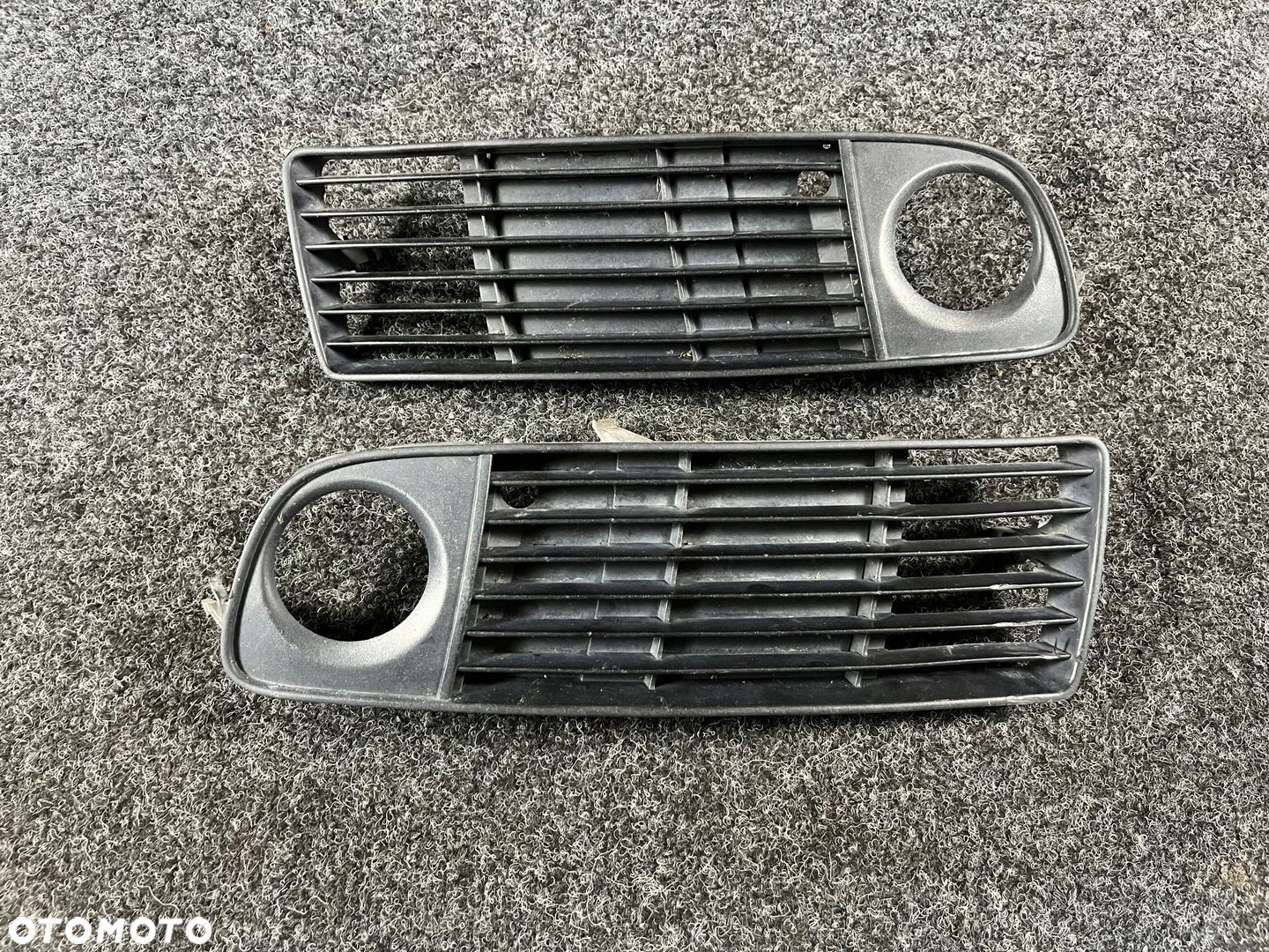 audi a6 c5 kratka w zderzak przód lewa prawa komplet 4B0807682S 4B0807681S - 1