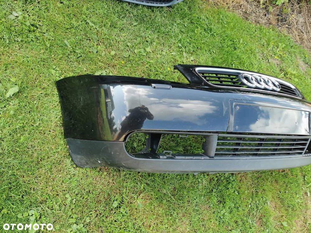 AUDI A3 8L 96-03 CZARNY XENON ZDERZAK PRZÓD PRZEDNI LIFT CZARNY  WYSYŁKA - 6