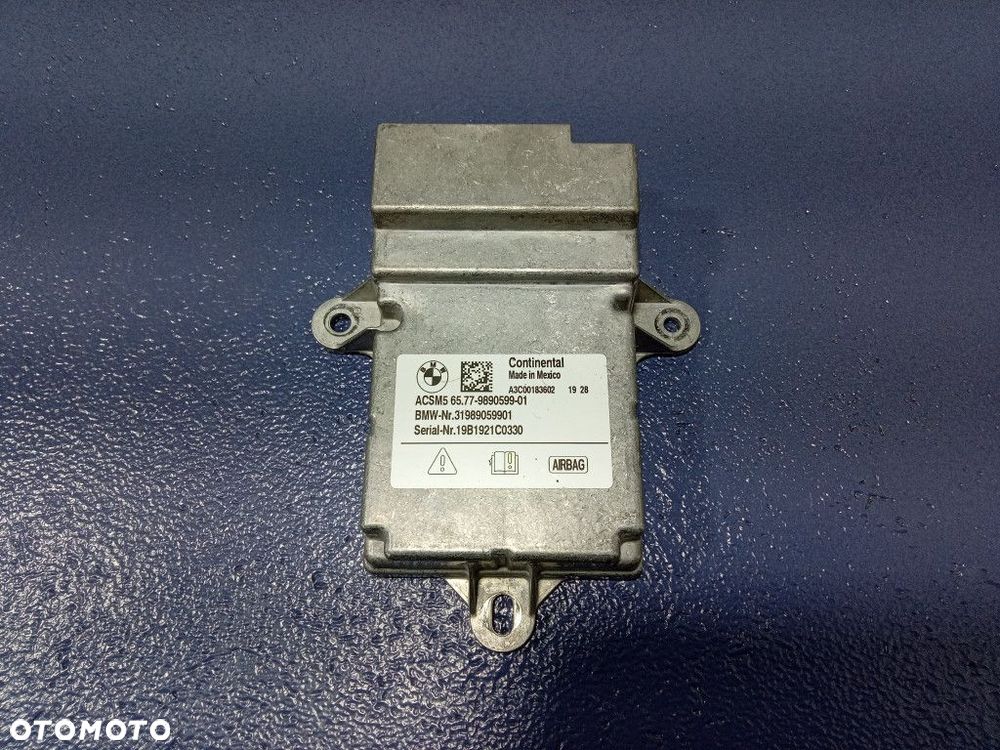 BMW X3 G01 X3M F97 DESKA KONSOLA HUD PODUSZKI SENSOR EU KPL - 2