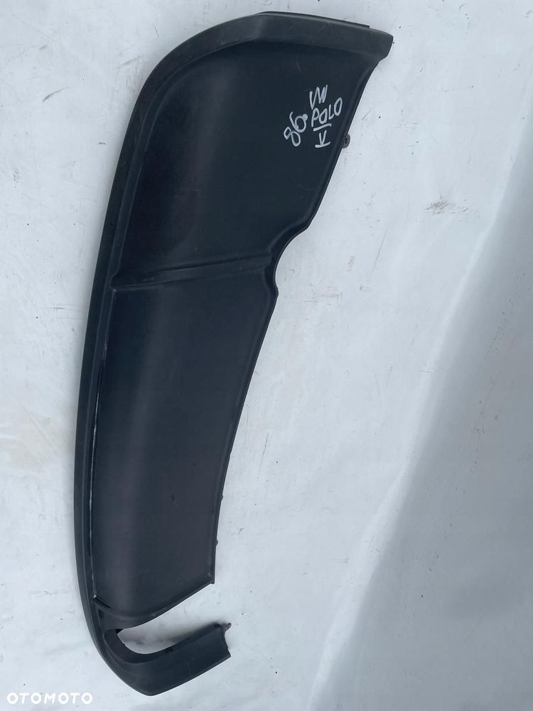 DYFUZOR SPOJLER DOKŁADKA ZDERZAKA TYŁ TYLNY VW POLO V GTI R-LINE 6R6807568M - 3