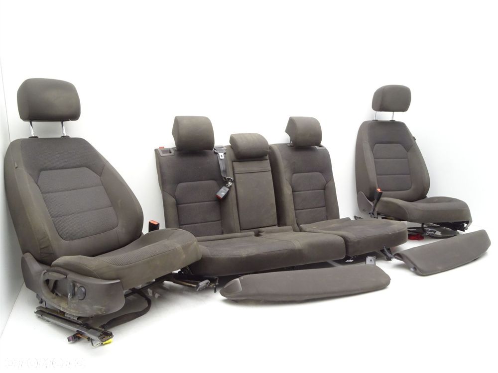 Komplet foteli fotele przód tył kanapa kombi 3aa971366g vw passat b7 - 7