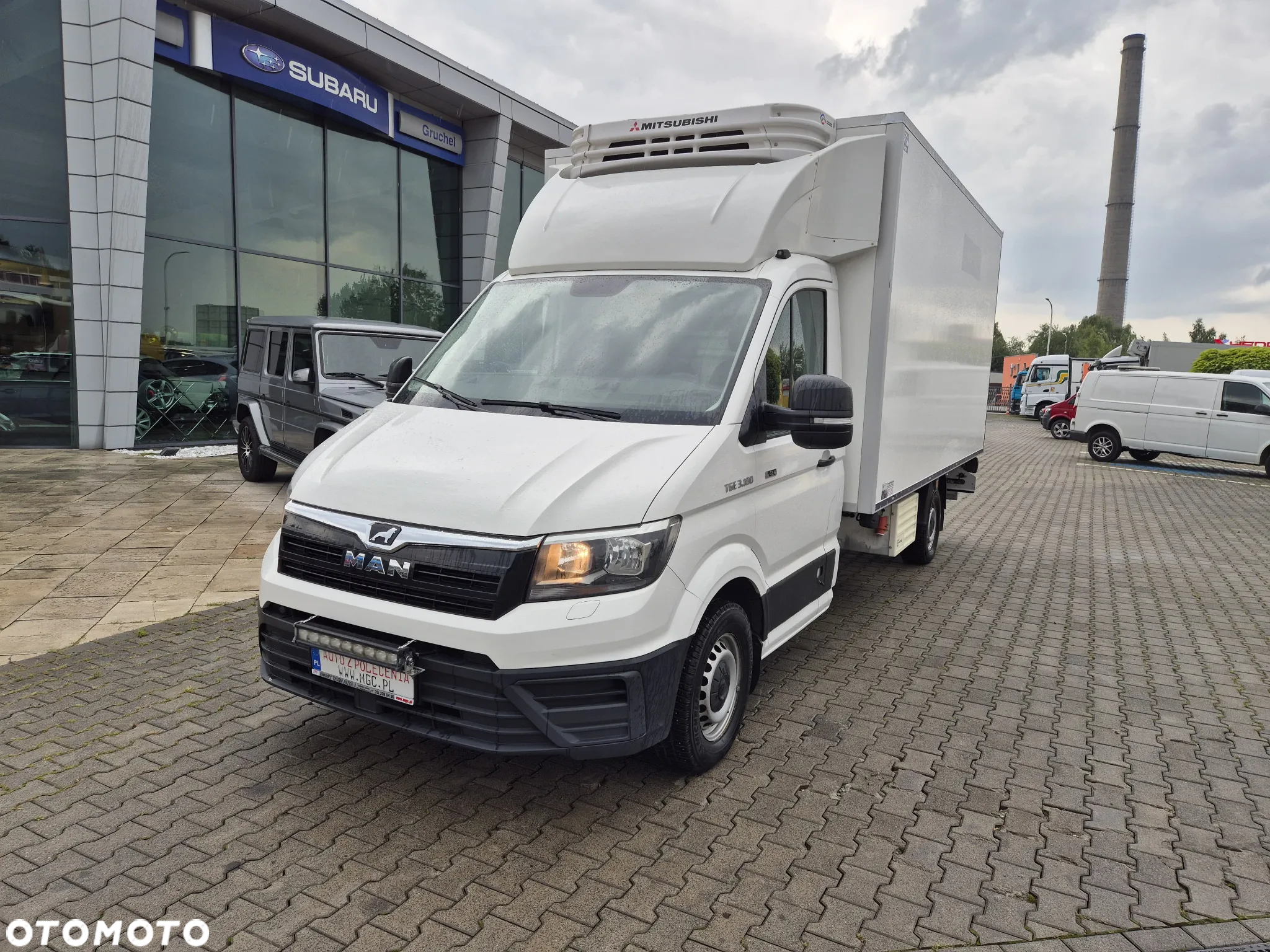 MAN TGE 3.180 DSG 4Motion / 4X4 / CHŁODNIA MITSUBISHI / WINDA ZEPRO 750KG / WEBASTO / BEZWYPADKOWY / 8 EUROPALET / STAN IDEALNY / RZADKOŚĆ NA RYNKU! - 4