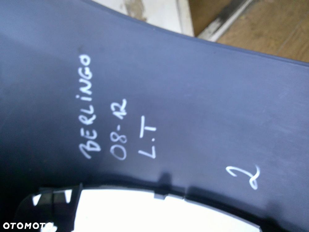 berlingo partner 08r- narożnik zderzaka tyłlewy tylny - 2