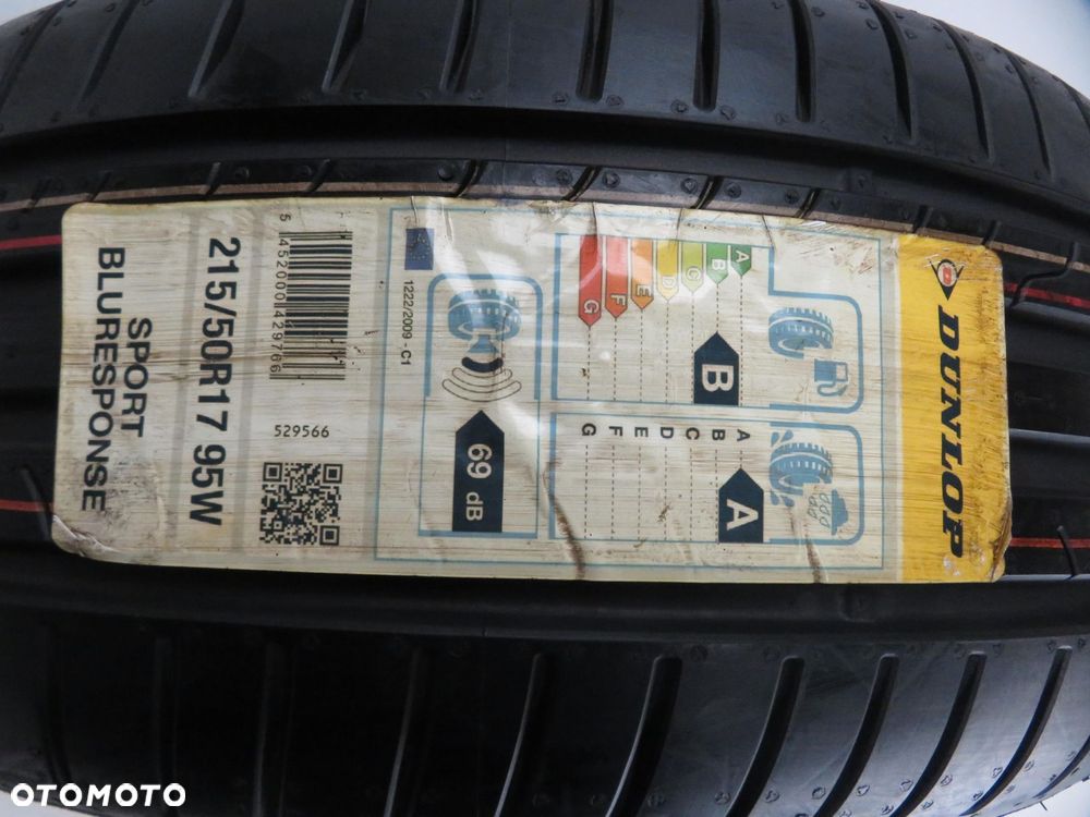 215/50R17 OPONA LETNIA Dunlop Sport BluResponse 95W XL - 7