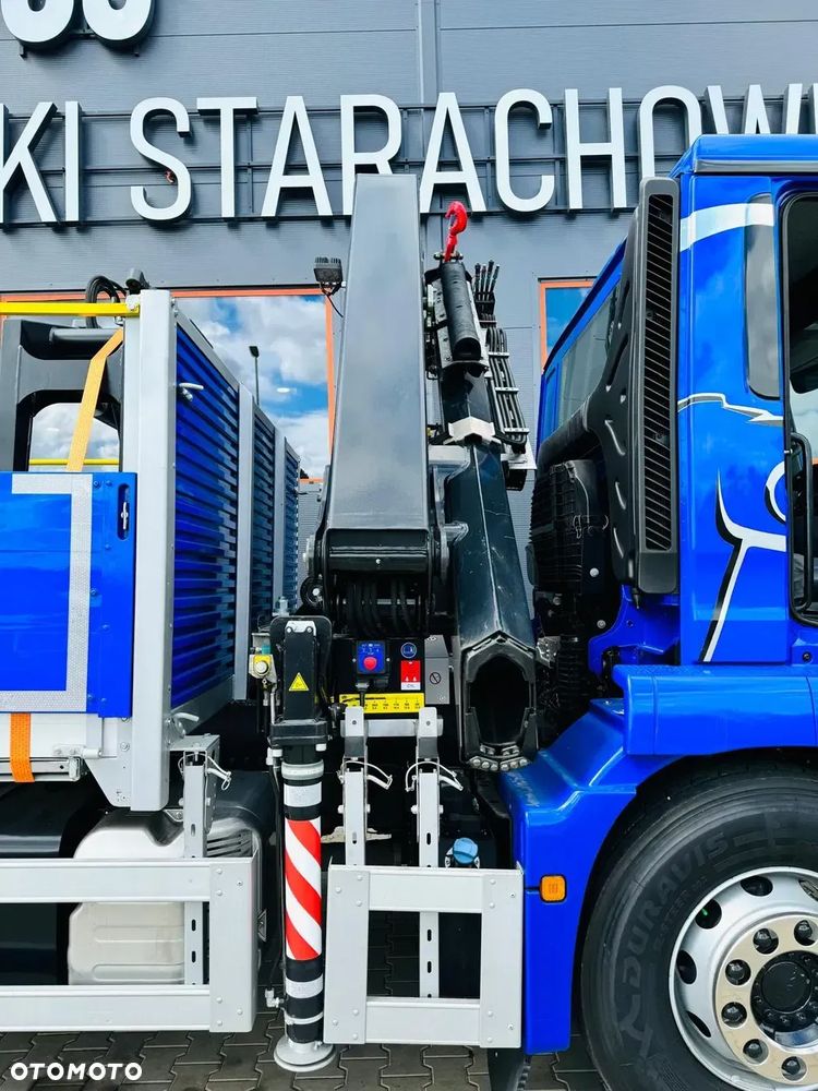 MAN MAN TGM TGL TGS 18.250 E6 // orginał. przebieg 107tys km // 4x2 // żuraw HMF 1420 K2 HDS dzwig kran crane - 19