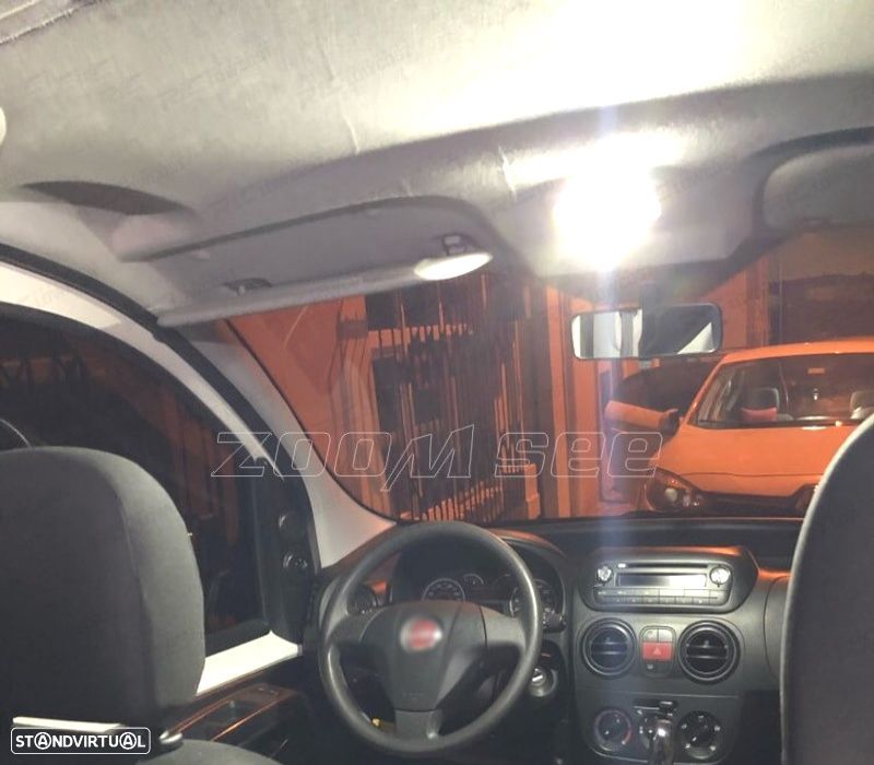 KIT COMPLETO 5 LAMPADAS LED INTERIOR PARA FIAT FIORINO 07-12 - 3