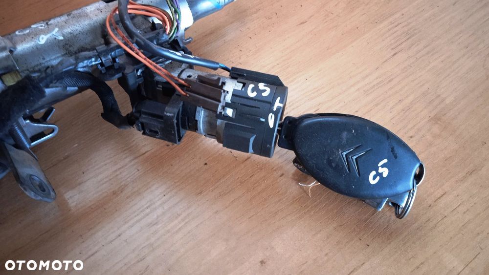 Kolumna kierownicza krzyżak stacyjka 9648445180 Citroen C5 Lift 2.0 HDI - 2