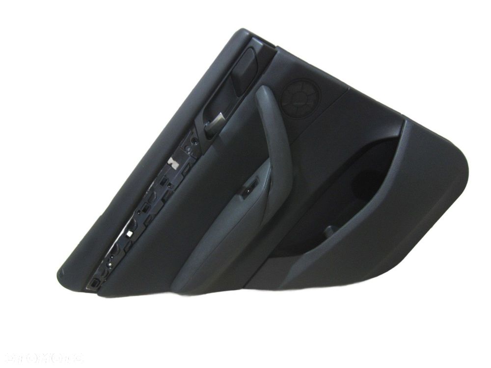 BMW X3 F25 BOCZEK DRZWI TAPICERKA LEWY TYŁ CZARNY SENSATEC 51427279943 - 1