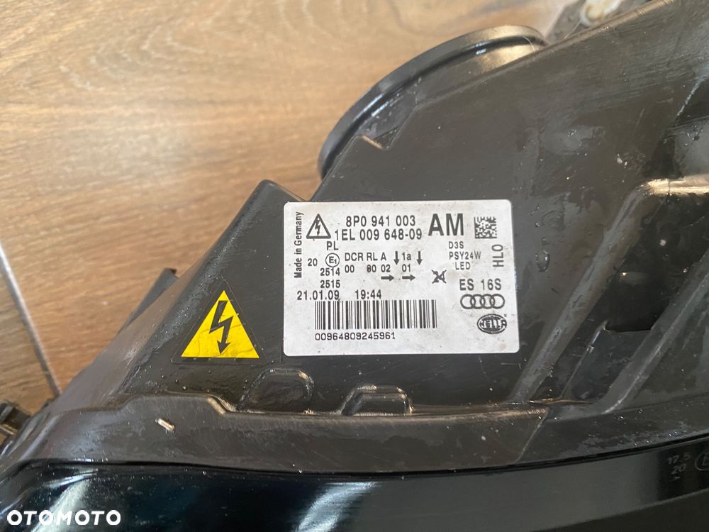 Audi A3 8P FL Lampa lewa Xenon 8P0941003AM  ORG. - 3