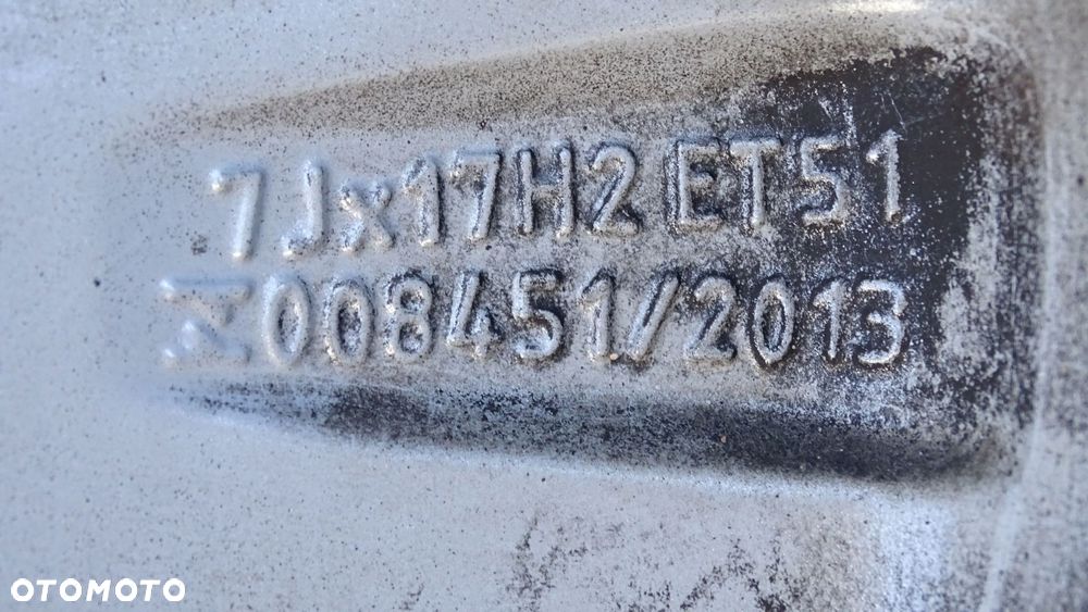 mercedes vito, v-klasa w447 - felga 7jx17h2-n et51 5x112 - 5