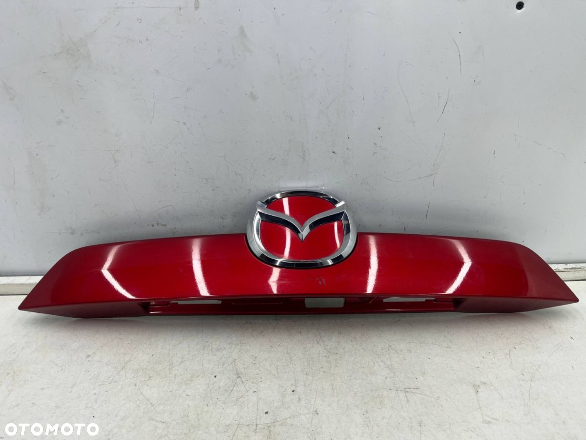 Listwa Mazda CX-5 I CX5 I 12-17r. blenda nakładka dolna otwierania klapy podświetlenie tablicy - 1