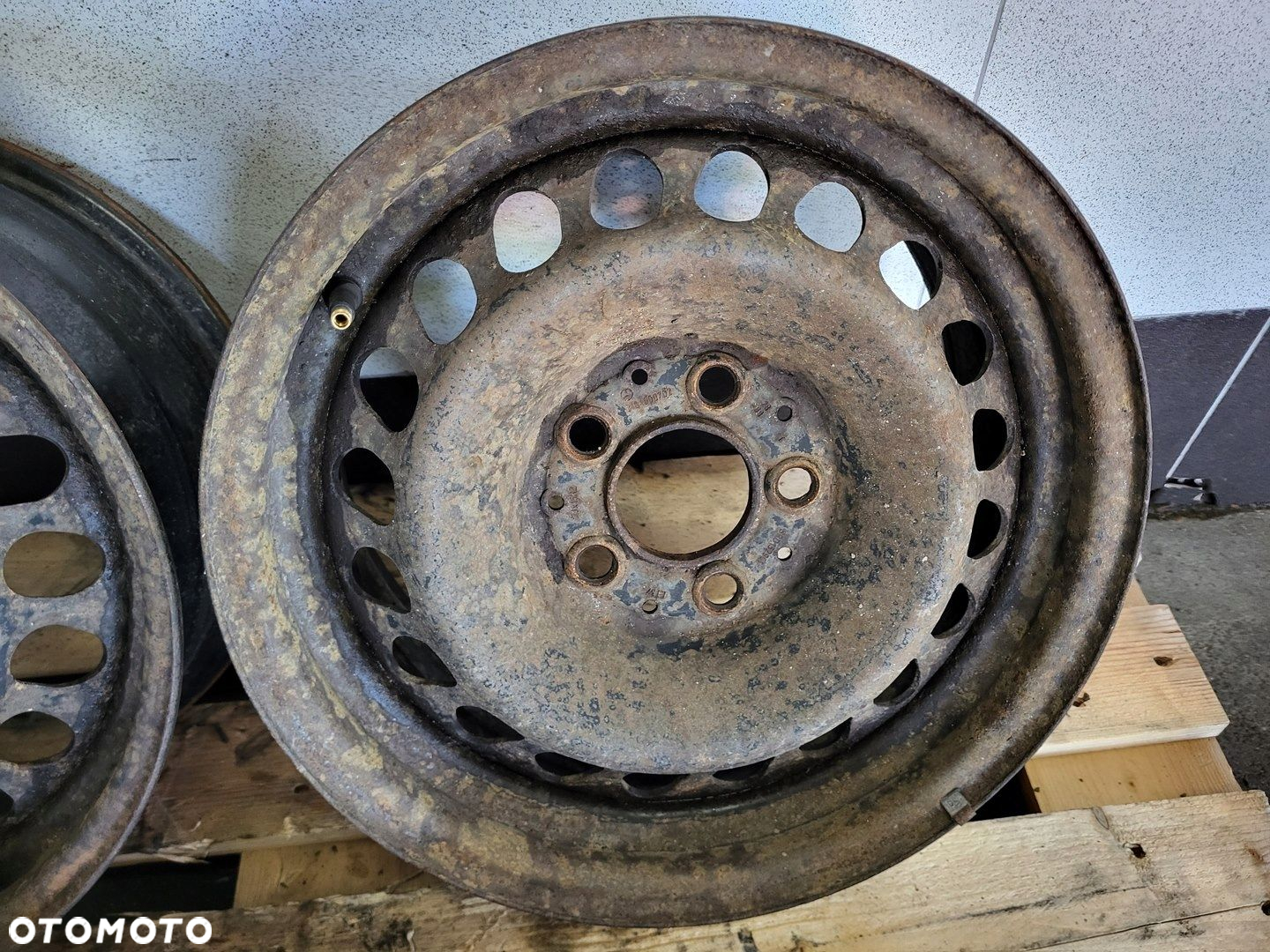 felgi stalowe stalówki 15" 7Jx15 MERCEDES VITO W638 W210 2104000702 - 7