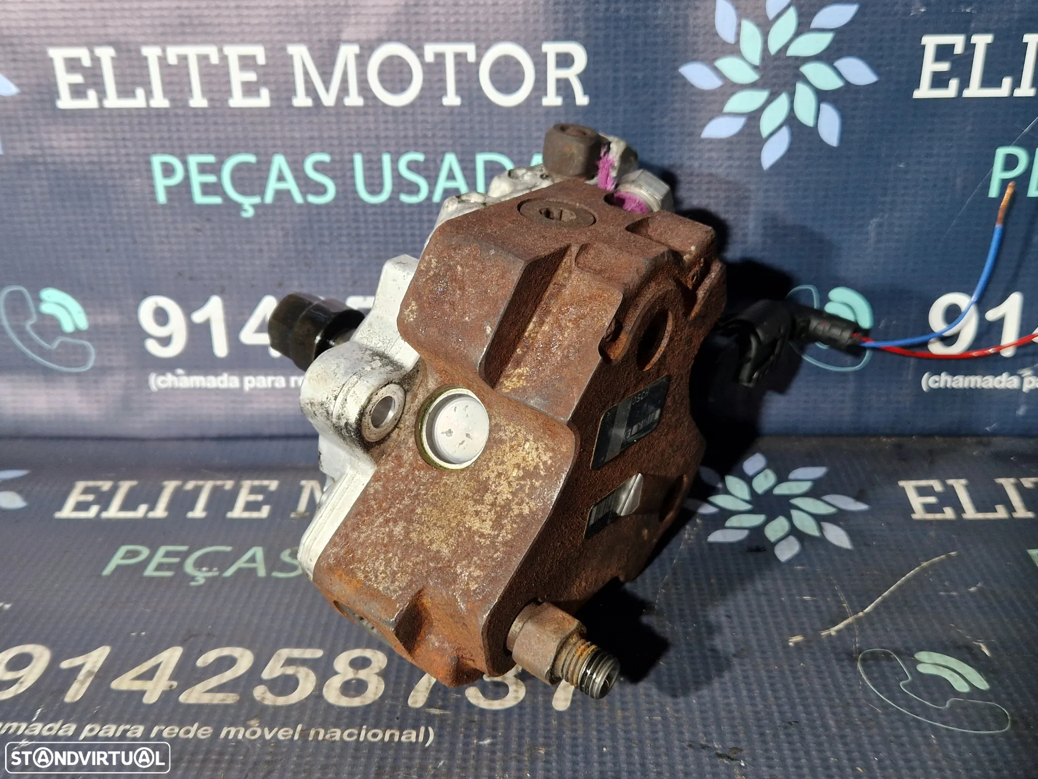 Bomba alta pressão gasóleo usada BOSCH BMW 530D E60 LCI M57TUE2 231CV M57 730D X5 R70 - 2
