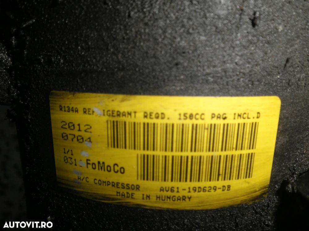 Compresor AC Ford Galaxy , Kuga, Focus 3, 2.0 TDCI , Range Rover Evoque 2.2 , AV61-19D629-DB AV6119D629DB, av41 19d629 ac - 3