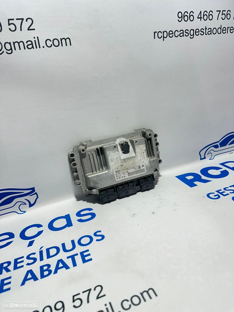 .Centralina Motor Bosch Original PSA Peugeot Citroen NFU 1.6i 16v 9665415880 0261201609 2004 - 2010 - 2