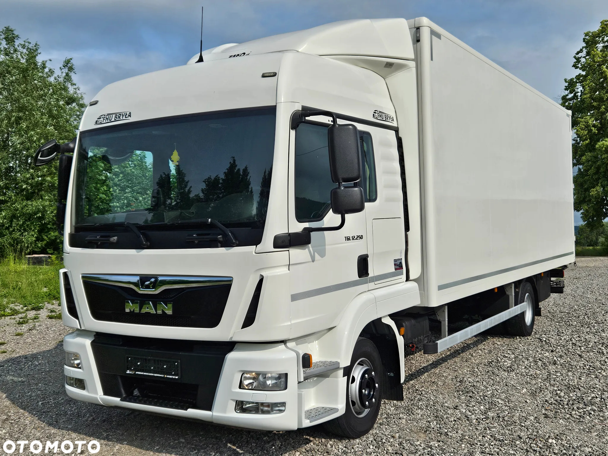 MAN TGL 12.250 / KONTENER / IZOTERMA / WINDA / 2019R / EURO 6 / PEŁEN SERWIS /  6 TON ŁADOWNOŚĆ  / SPROWADZONY / ZADBANY / JAK NOWY /  KSIĄŻKA SERWISOWA / E6 / 17 PALET - 2