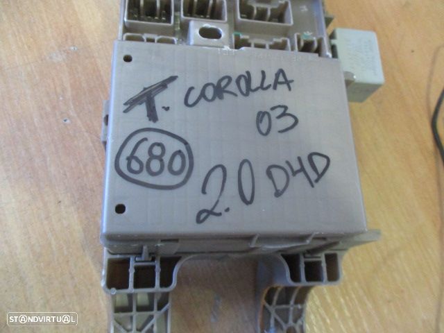 Caixa Fusiveis CXFUS680 TOYOTA COROLLA 2003 2.0D4D - 3