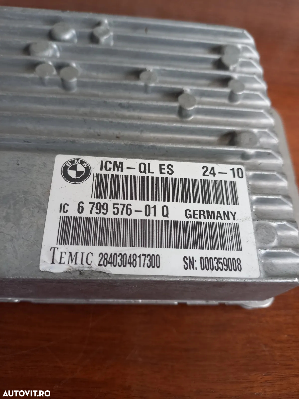 Modul Calculator ICM Bmw F10 F11 Cod  - Dezmembrari Arad - 5