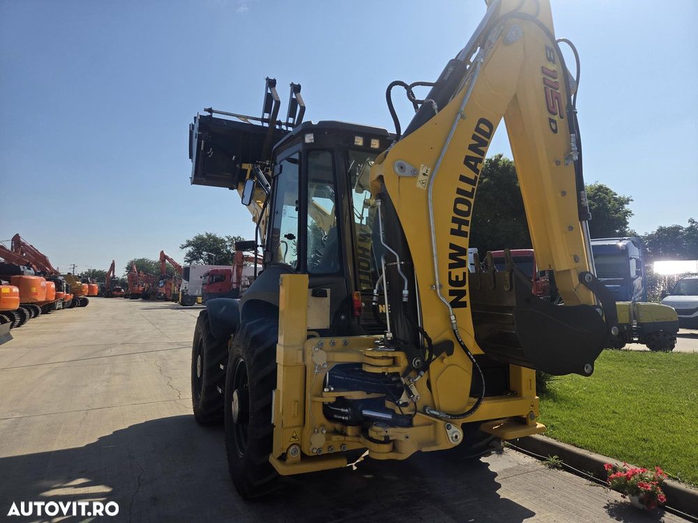 New Holland B115D, NOU, ROTI EGALE, 10t, FULL OPTION, motor 120CP, brat excv extensibil cu inst picon, cupa multifunctioinala 4x1, aer conditionat, masa operationala 10tone, cutie AUTOMATA POWERSHIFT, JOYSTICKURI, posibilitate leasing 5 ani-PROMOTIE 88.900 EUR - 15
