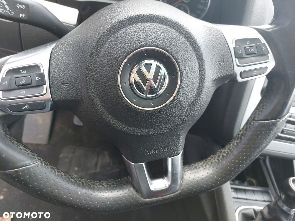 vw scirocco 1k8 08r> deska konsola poduszki airbag pasy europa oryginał - 7