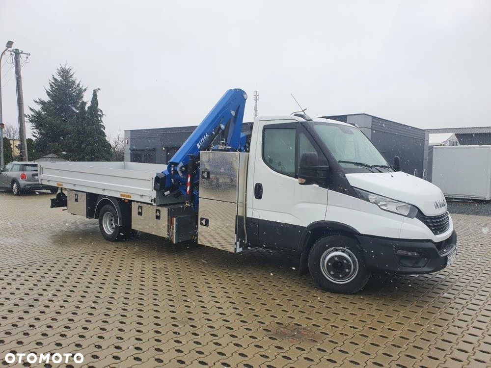 Iveco 50c-35c żuraw, HDS, zestaw do montażu szkła, okien, kamienia, płyt - 18