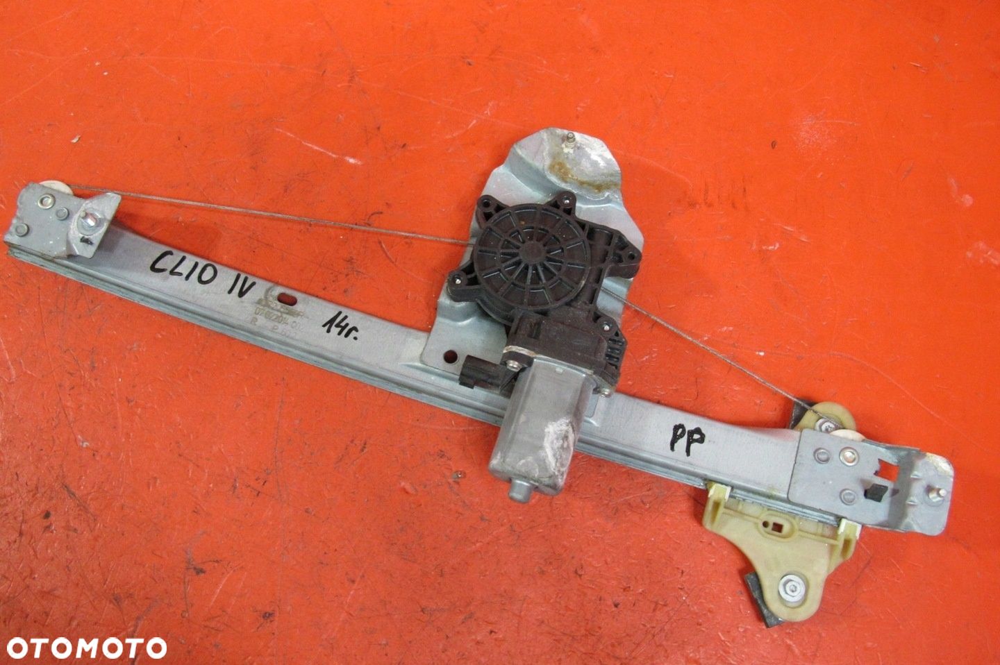 RENAULT CLIO 4 IV HB 5D PODNOŚNIK MECHANIZM SILNICZEK SZYBY PRAWY PRZÓD EU - 1