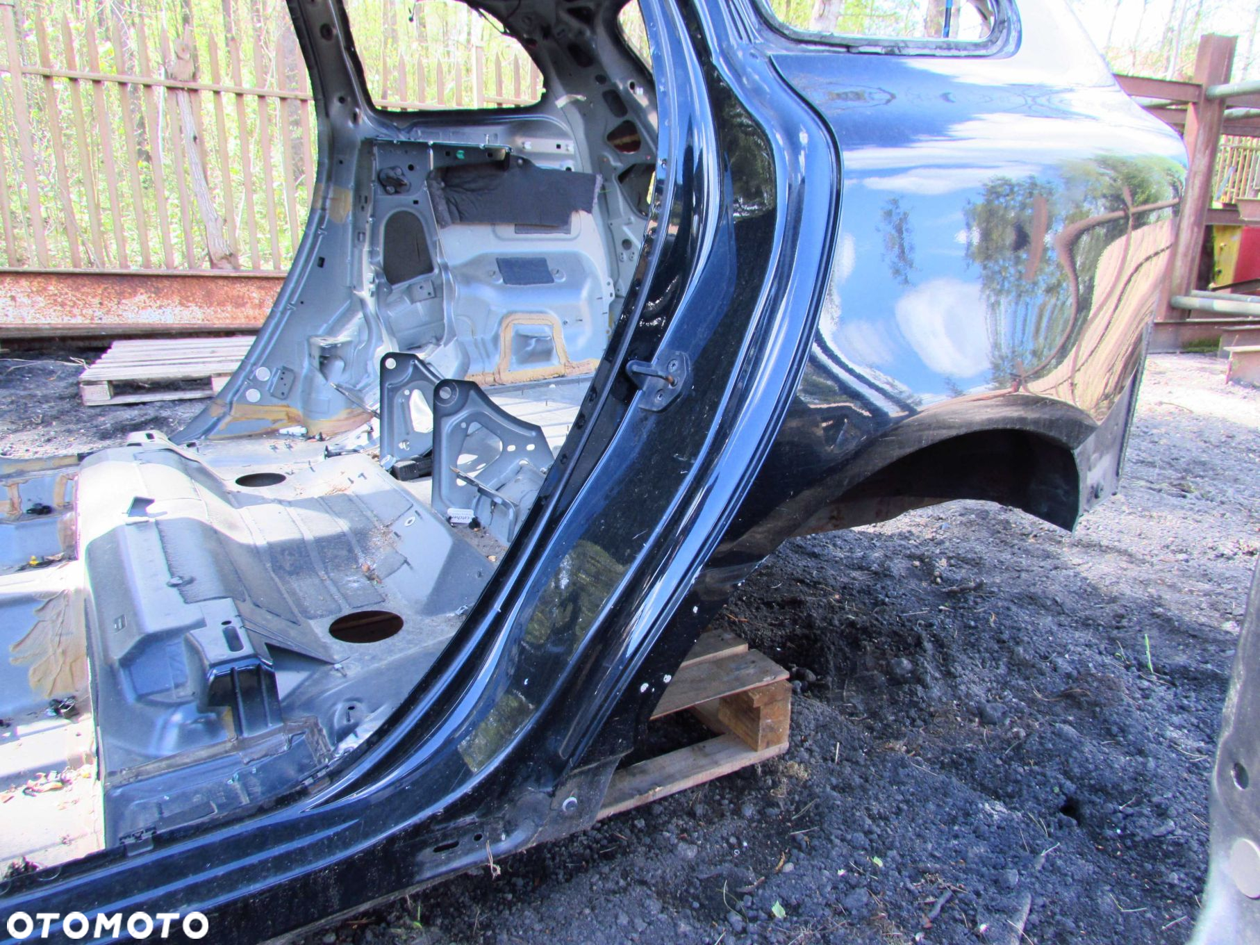 VOLVO XC60 08-17 CWIARTKA PODLUZNICA BLOTNIK CIETY LEWY 452-46 POMORSKIE - 2