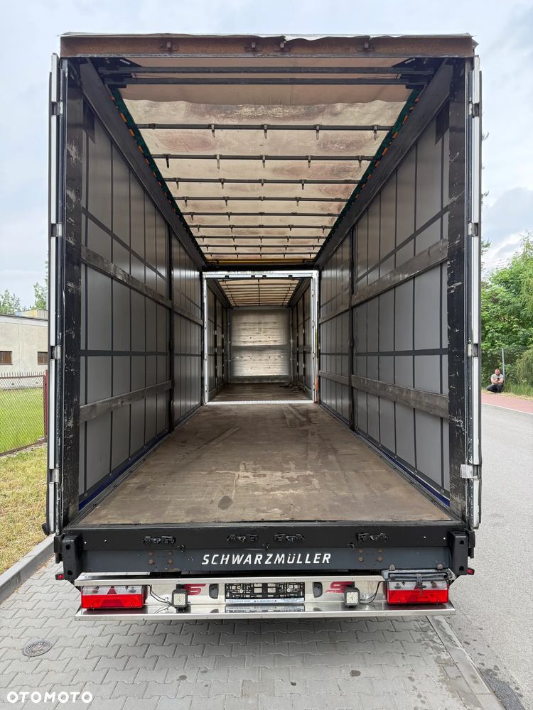 DAF XF510 SSC 6x2 JUMBO OŚ PODNOSZONA AUTOMAT RETARDER STANDKLIMA PRZEBIEG:760000km XENONY SKÓRA LODÓWKA ZABUDOWA FIRANKA DŁ:7.80m NOWA PLANDEKA!!! EURO 6 2017r + PRZYCZEPA TANDEM SCHWARZMULLER OSIE SAF ZABUDOWA FIRANKA DŁ:7.80m NOWA PLANDEKA!!! 2012r ZESTAW PRZEJAZDOWY PRZESTRZENNY 120m3 ŁADNY - 13