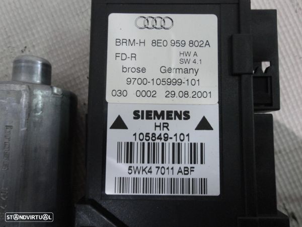 Elevador Trás Dto Electrico Audi A4 (8E2, B6) - 3