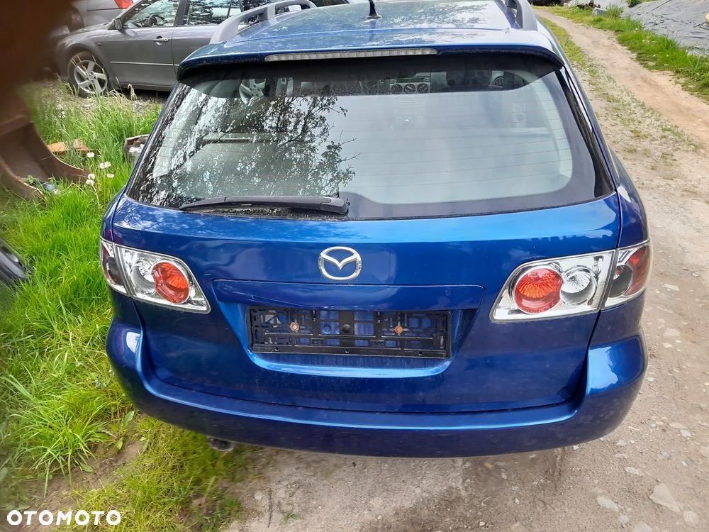 Mazda 6 02-07 gy KOMBI Roleta bagażnika Szara CZARNA - 3