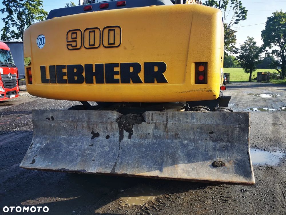 Liebherr 900 rototilt głowica obrotowa pług - 15