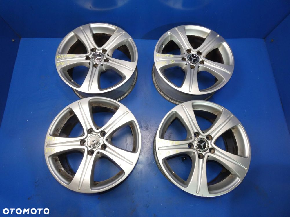 MERCEDES W213 W205 FELGI ALUMINIOWE 17'' R17 5X112 KOMPLET - 1
