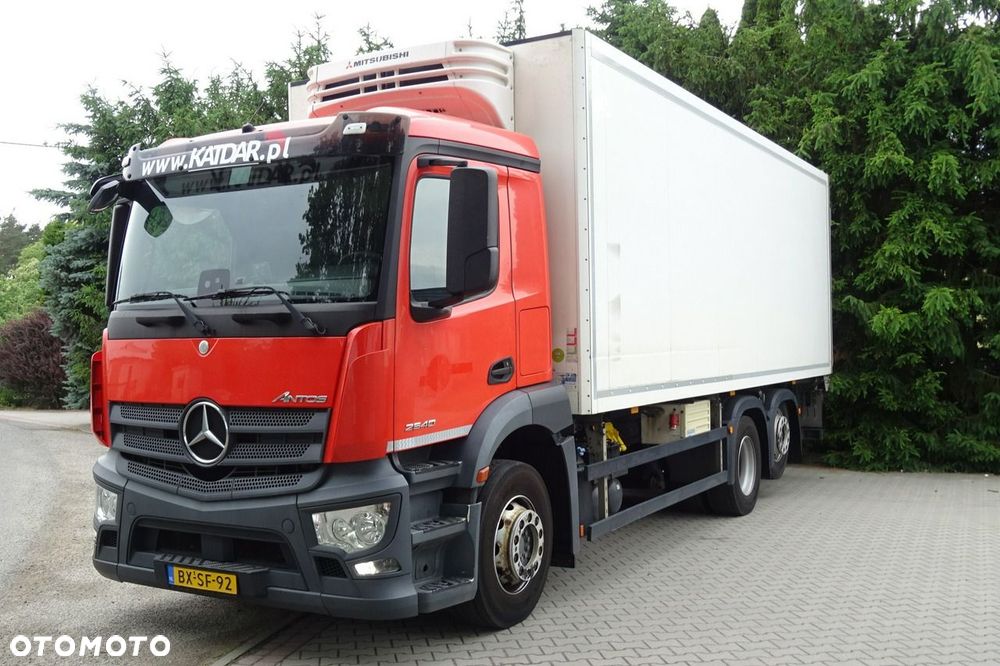 Mercedes-Benz Antos 2540 Sypialna euro 6 chłodni 3 osie podnoszona i skrętna - 19