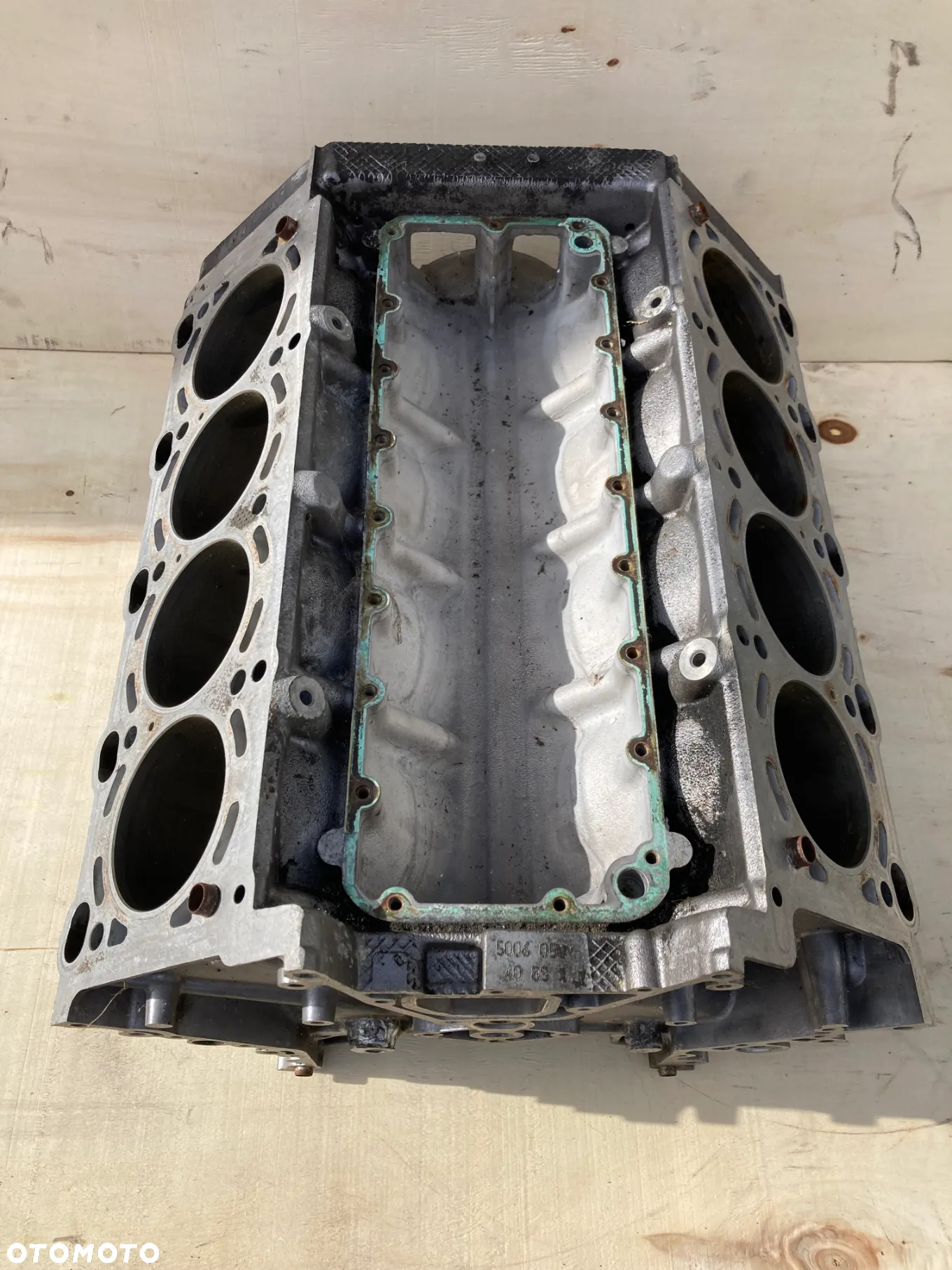 BLOK SILNIK BMW M60B40 4.0 V8 E31 E32 E34 E38 M60 B40 SŁUPEK 1725963 408S1 - 15