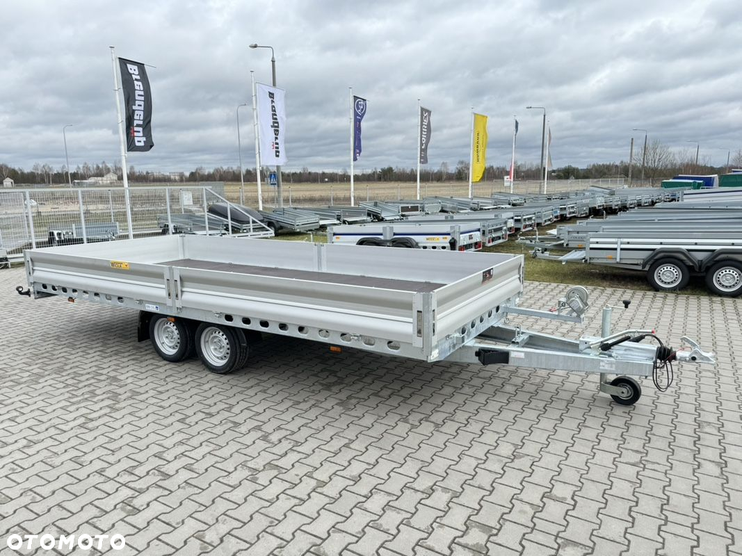 Wiola Multitrailer 3.5S | 500 x 210 cm | najazdy aluminiowe | burty aluminiowe - 2