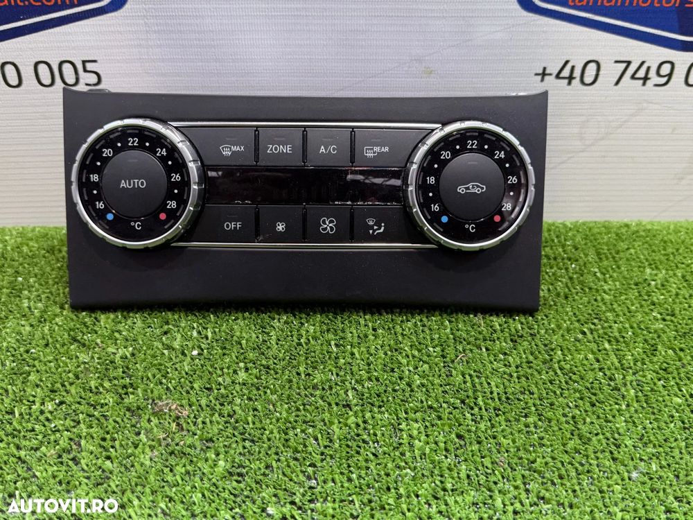 PANOU COMANDA CLIMA / AC MERCEDES BENZ W205 C180 1.6 BENZINA 2014 COD OEM A2046809208 / A2049006608 / BREAK 2014-2021 - 1
