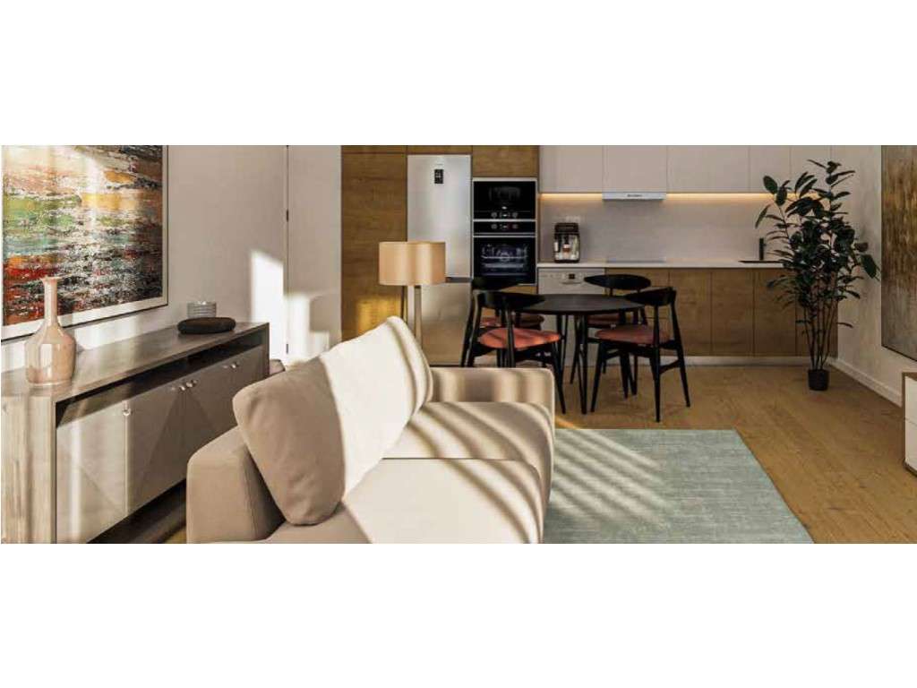 Apartamento T2 com terraço Aveiro, centro da cidade - Grande imagem: 4/14