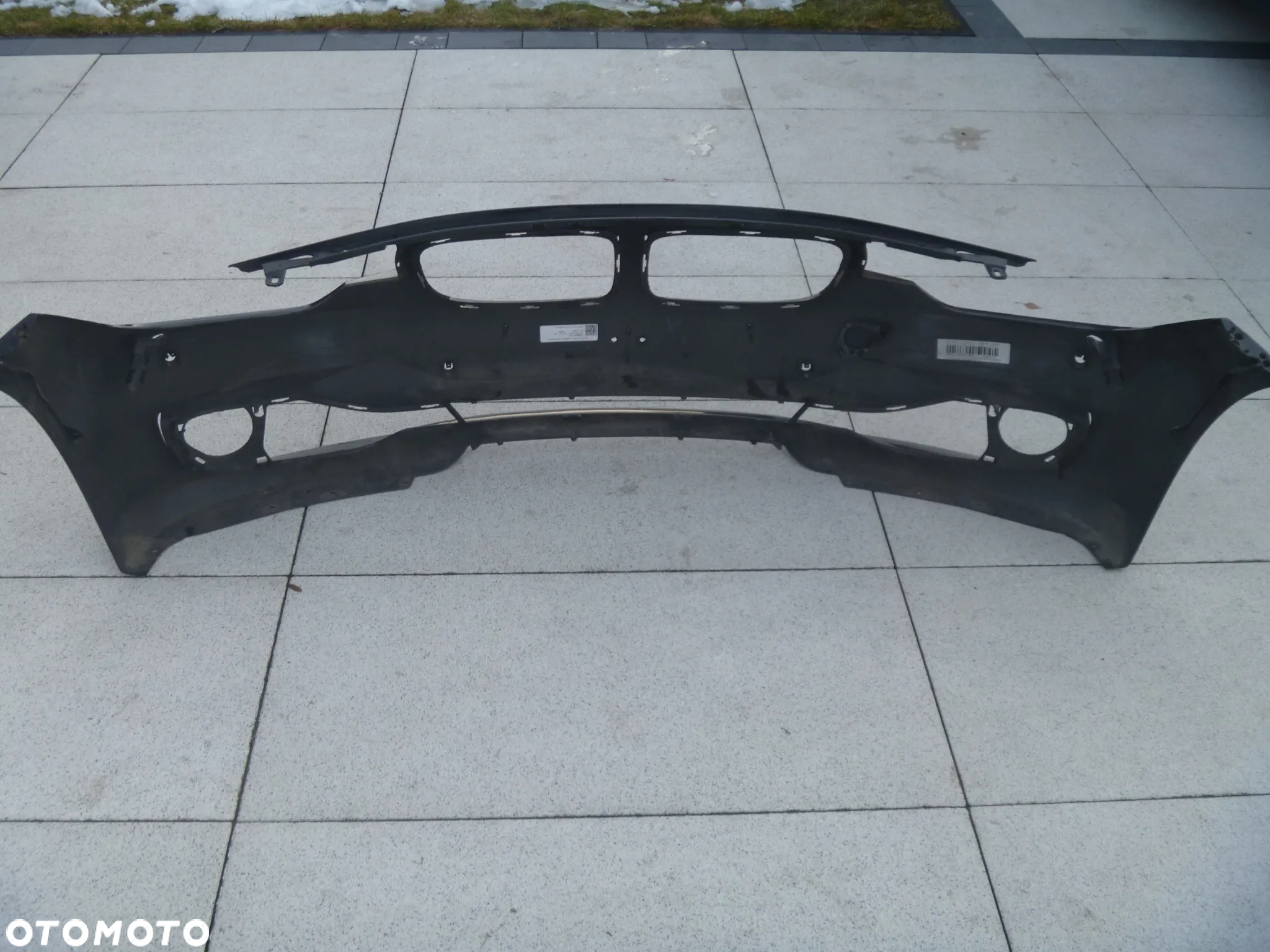 BMW 3 F30 F31 11-15 ZDERZAK PRZEDNI PDC SPRYSKI ŁADNY - 4