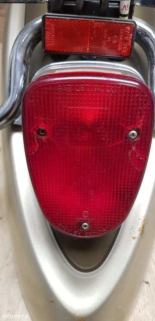 Błotnik lampa listwa kierunkowskazy XVS1100 Drag Star Classic - 5
